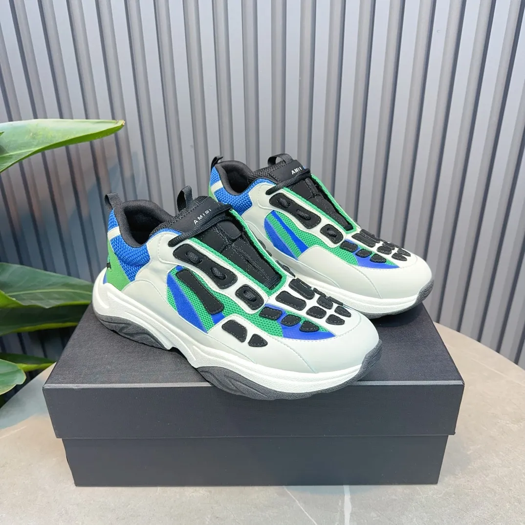 Men's shoes 💰740💰 AMIRI AMIRI fashion brand hot sale 🔥 Available all year round ✅ Official website synchronization Imported fabrics 1⃣️ vs 1⃣️ replica, original factory special original sole, 38-45 (38.45. Non-refundable)